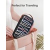 Luxtude Travel Sunglasses Organizer Case for Women Men, Glasses Case