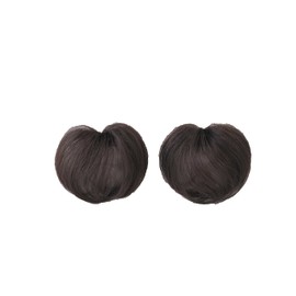Sossier Jonouchi Mini Hair Pieces, Set of 2 Same Color, Natural Color