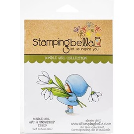 Stamping Bella 623130 Stamp Snowdrops Bundle Girl with a Snowdrop, One Size