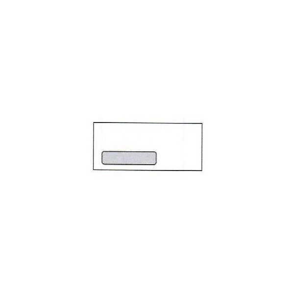 Western States No. 10 Recovery White A Window Envelopes, 4-1/8"