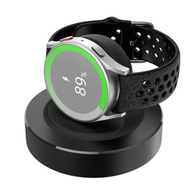 HALLEAST Galaxy Watch 7/6/5/4 Charger Stand, Charging Dock Holder with Weighted Aluminum Alloy Base, Galaxy Watch Ultra/6 Classic/5 Pro/4 Classic/Active 2 & Active, No Charger