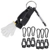 Pack of 6 Fire Brigade Accessories Glove Holder Multifunctional Portable