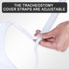 EHUSPU Tracheostomy Neck Stoma Cover,Breathable Laryngectomy Cover for Tracheotomy Care,Tracheal