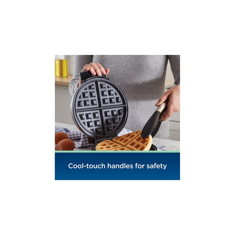 Oster DiamondForce Nonstick Coating Infused with Diamonds Belgian Waffle Maker