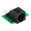 Laroal 3PCS RJ11 Connector with PCB Board,RJ11 6P6C Breakout Board