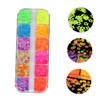 Outanaya DIY Nail Art Sequins Glitter Nail Confetti for Manicure