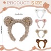SDIDVIEXPERT 5 Pcs Bear Ears Headband,Cute Care Headband Bear Hair