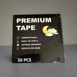 Premium Mouth Tape Breathable Adhesive Improve Nose Breathing Snore 30 Pcs. New