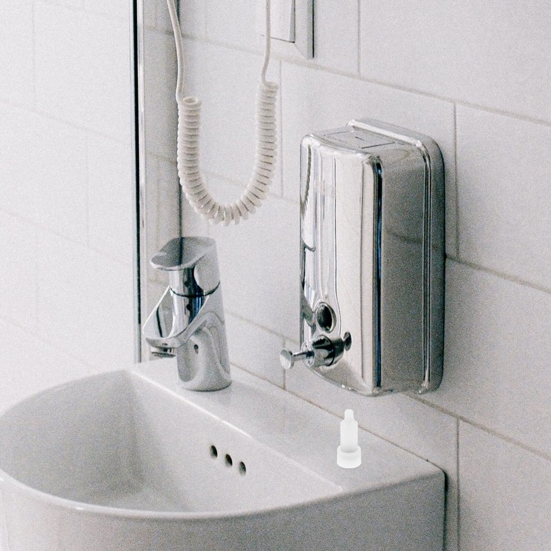 DEARMAMY Wall Soap Container Replacement Head Soap Dispenser Accessory Soap