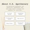U.S. Apothecary Milk & Oatmeal Candle, 100% Soy & Vegetable