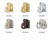 Kanirope® Wall Bracket with Hooks Bronzed for Barrier Cord Barrier