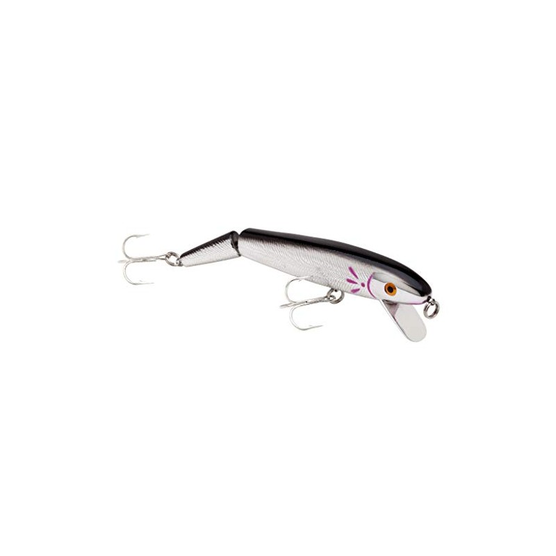 Cotton Cordell CJ904 Jointed Red Fin, Chrome/Black Back, 5"
