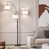 SUNMORY 3 Lights Floor Lamp with Remote Control and 3