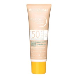 BIODERMA, Protector Solar, Photoderm COVER Touch Mineral Tono MClaro, FPS50+, Alta Cobertura, Efecto Maquillaje, 40ML