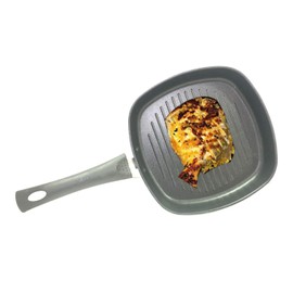 Aluminum Nonstick Stove Top Square Grill Pan Perfect for Meats Steaks Fish And Vegetables Square Grill Cookware Nonstick Cookware Indoor and Outdoor Use - for Grilling, Frying, Sauteing