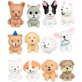 3D Dog Decoration Charms, Cute Animal Pet Cartoon Charm Gift for Toddler Girls Kids Teens Women Adults