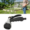 Water Hose Nozzle Zinc Alloy 7 Adjustable Modes Car Wash