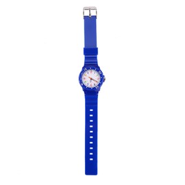 Boys Girls Sports Wristwatches Waterproof Children Quartz Analog Watches Blue