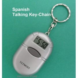Ultmost Spanish Talking Alarm Clock Keychain
