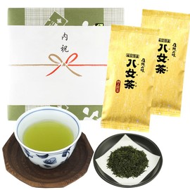 Household Gift Tea Yame Tea Special Sencha, 3.5 oz (100 g) x 2 Bags, Iwasakien Tea, Kyushu, Fukuoka, Yame Tea, Present, Souvenir, 88 Night Picking, Ichiban Tea, Tea Leaves, Wedding Celebration, Wedding, Baby Shower,