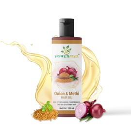 POWERFEEL, Hair Oil For Stronger, Thicker & Glossier Hair- 100ml