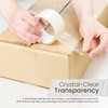 Abacus Range 6 Rolls Clear Cellotape 24mm x 66m Transparent