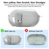Aircawin for Beats Solo Buds Case Clear with Secure Lock