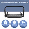 DICMIC Folding Heavy Duty Tire Step for Truck, SUV and