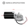 BEMONOC Garage Door Motor 12V DC Right Angle Reversible Electric