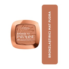 LOreal Paris Bronzer 02 - Matte Bronzing Pressed Powder, Shimmer , Medium