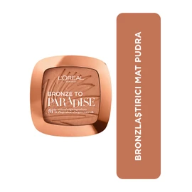 LOreal Paris Bronzer 02 - Matte Bronzing Pressed Powder, Shimmer , Medium