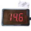 Rubonarie Compact Voltmeter Digital Small Voltmeter Digital Voltmeter LED Display