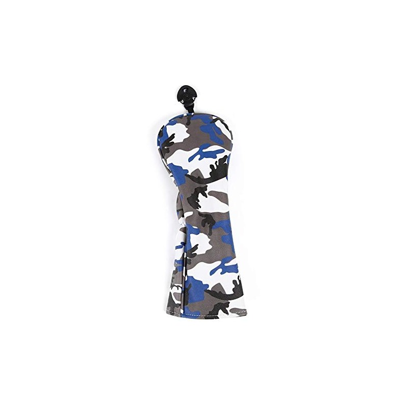 Camouflage Utility Headcover 3 Colors Wood Cover (Blue)