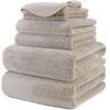Polyte Set de 6 Toallas de Baño Microfibra Secado Rápido