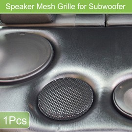ACROPIX Universal 2.5 Inch Speaker Grills Mesh for Audio Subwoofer 74x4mm Grille without Frame Black - Pack of 1