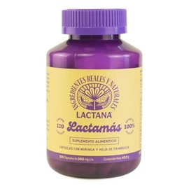 Suplemento Herbal Pastillas Para Lactancia Materna | Con Hoja De Moringa, Hoja De Frambuesa | 120 Cápsulas Rinde Para 20 Días