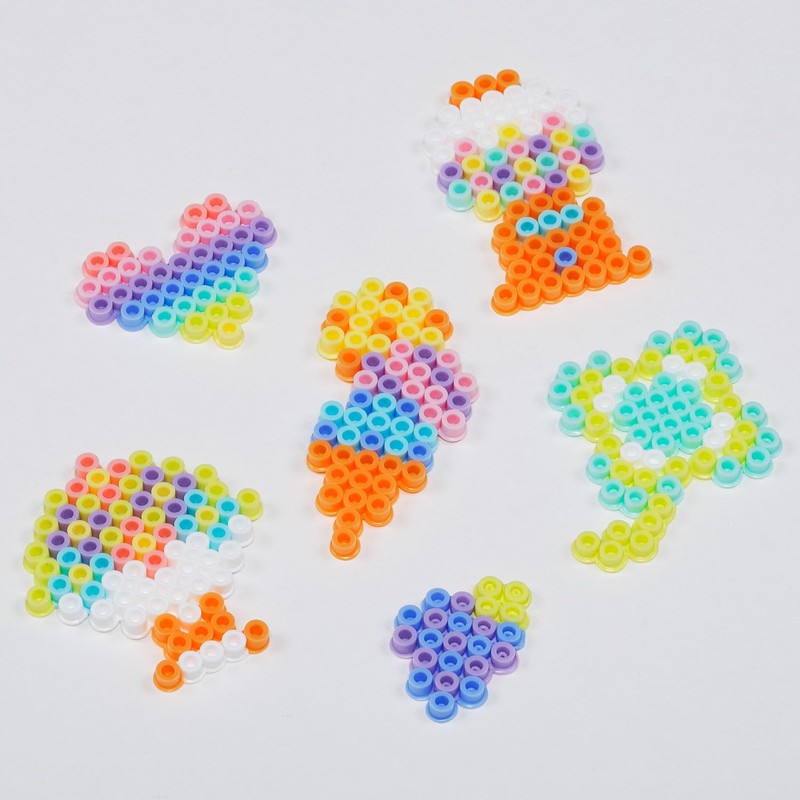 Kawada 80-17579 Perler Beads, First Pot, Pastel Colors