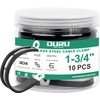 OURU 30PCS Cable Clamps Assortment Kit,7 Sizes—1/8" 3/16" 1/4" 5/16"