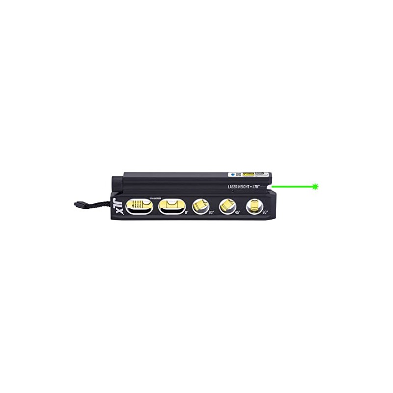 Johnson Level & Tool 5700-0800LZR 8" Magnetic Billet Torpedo Laser