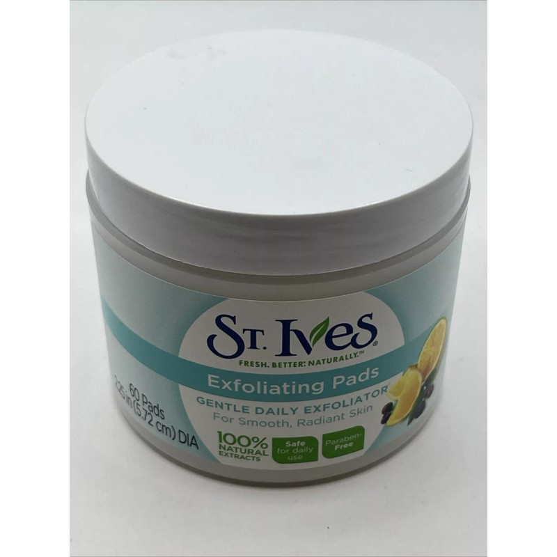St. Ives Daily Exfoliating Pads - 1 New Sealed Jar