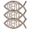 Names of Jesus Ichthus Auto Magnet, Magnetic Decal for Cars,