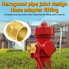 Fire Hydrant Hose Adapter, 1-1/2" NPT x 1-1/2" NST (NH)