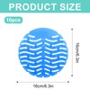 Omevett 10 Pcs Urinal Mats Scented Urinal Screen Deodorizer Mats