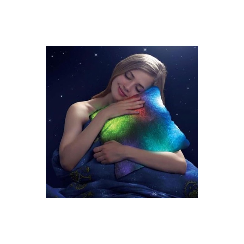 TheBigShip Mood Pillow LED Light Up Cushion Pillow White