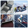 4 Pcs Solar Module Brackets, Solar Panel Z Brackets, Solar