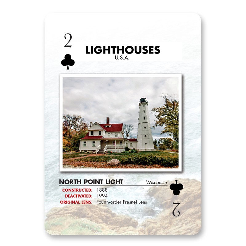 Lighthouses U.S.A Playing Cards (1st Edition)