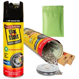 Stash365 Diversion Safe Fix a Flat | Stash Can For Hiding | Can Safe | Diversion Can Safe