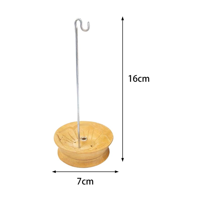 Sharplace Rope Incense Holder Set for Meditation and Relaxation