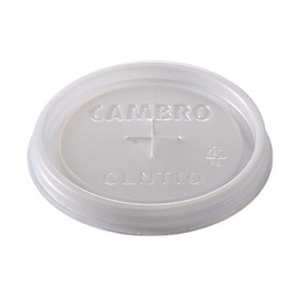 Cambro CLJ6190 Disposable Lid fits Cambro Colorware Tumblers 500P/500P2 and Dine Insulated 6 oz. Juice Cup Case of 1