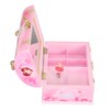 Musical Jewelry Box Large Space Mirror Design Music Jewelry Organizer